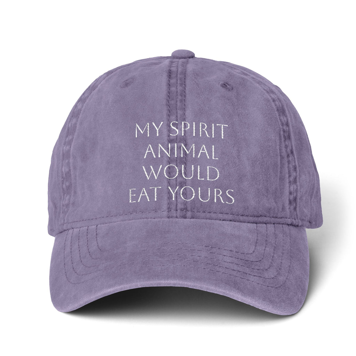 MY SPIRIT ANIMAL WOULD EAT YOURS-with decorative undervisor