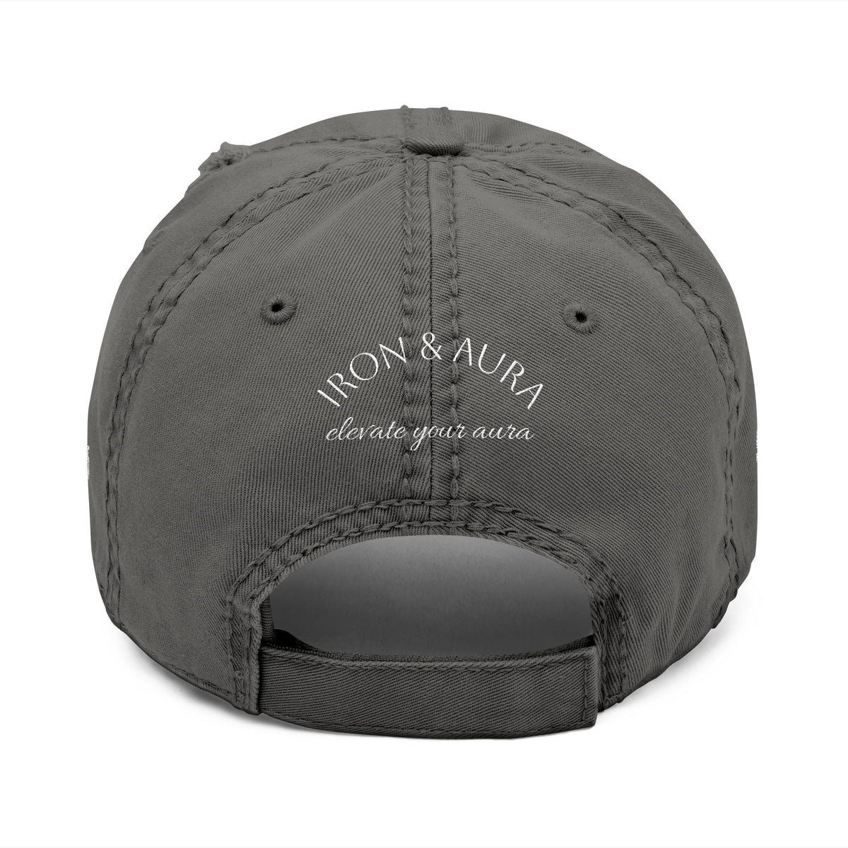 IDK im just a vibe- 555 Distressed Hat