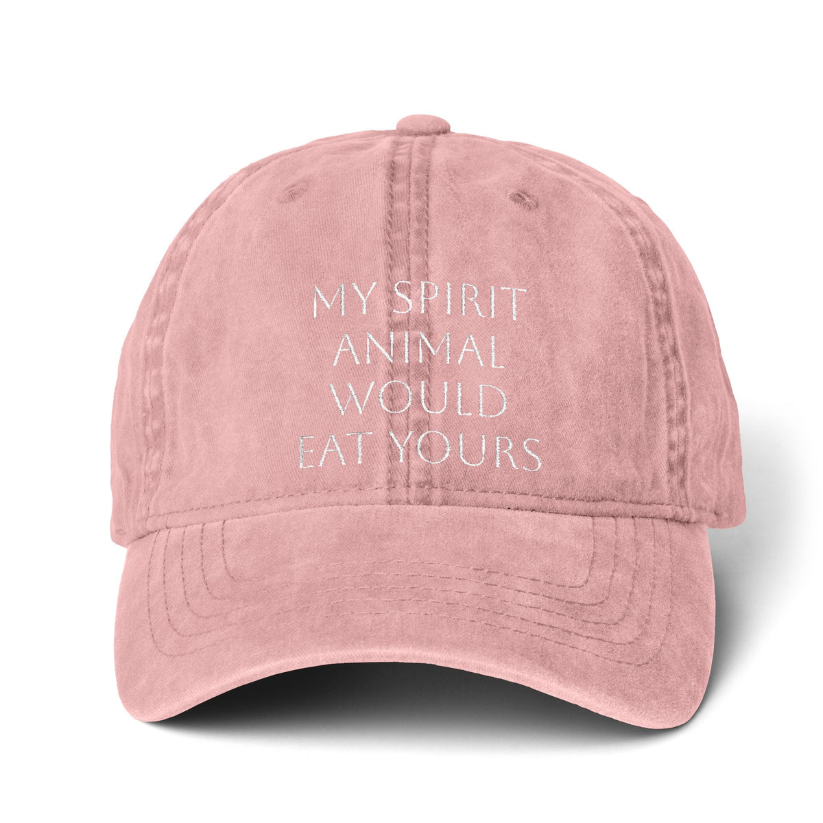 MY SPIRIT ANIMAL WOULD EAT YOURS-with decorative undervisor