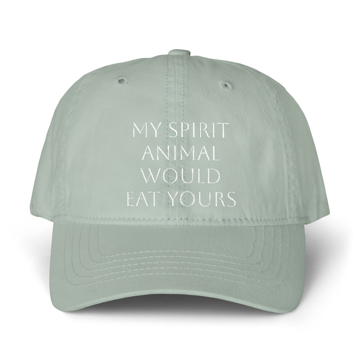 MY SPIRIT ANIMAL WOULD EAT YOURS-with decorative undervisor