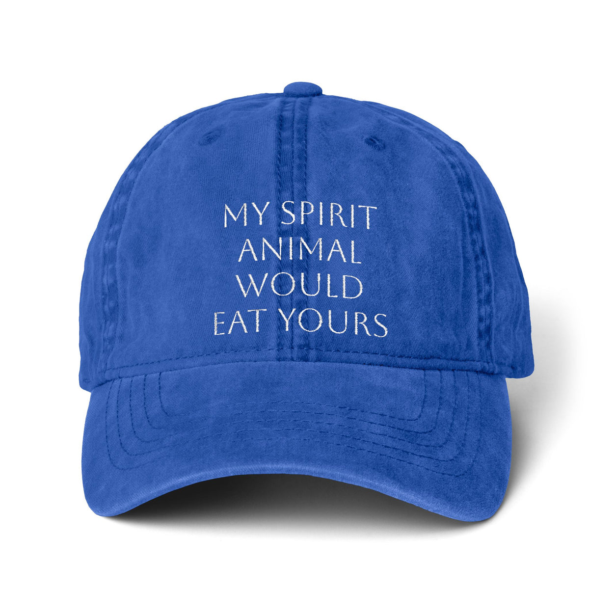 MY SPIRIT ANIMAL WOULD EAT YOURS-with decorative undervisor