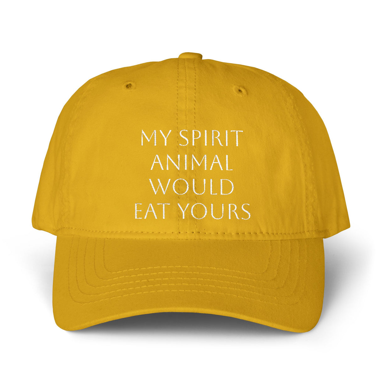MY SPIRIT ANIMAL WOULD EAT YOURS-with decorative undervisor