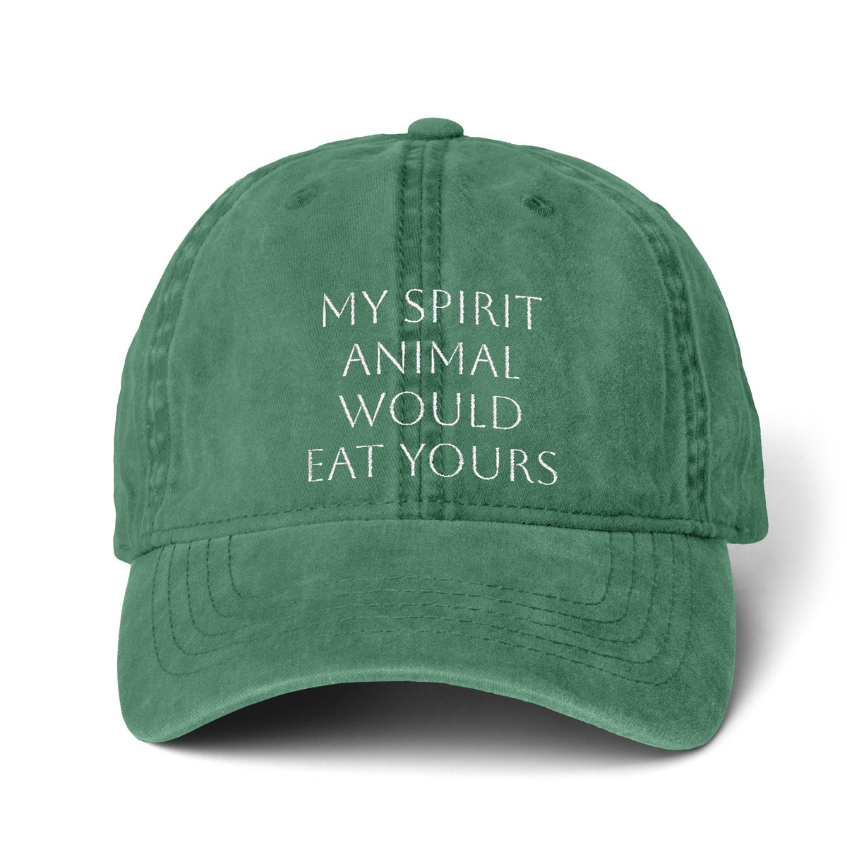 MY SPIRIT ANIMAL WOULD EAT YOURS-with decorative undervisor