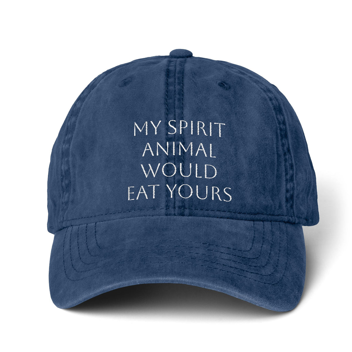 MY SPIRIT ANIMAL WOULD EAT YOURS-with decorative undervisor