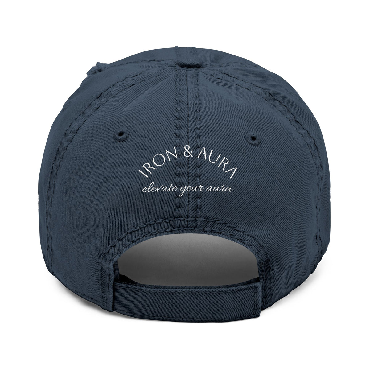 IDK im just a vibe- 555 Distressed Hat