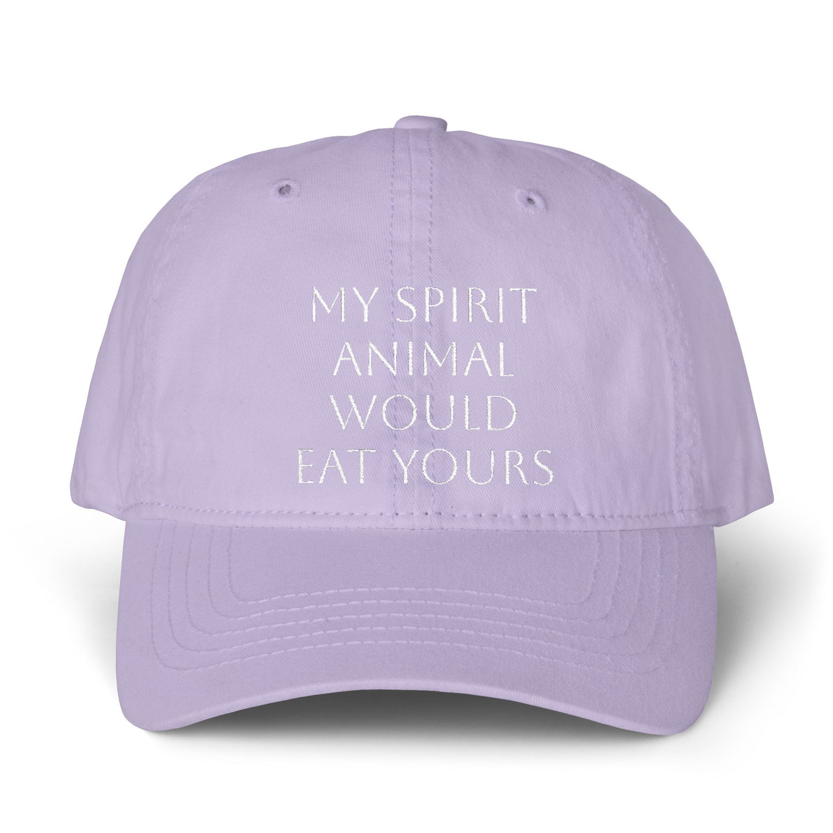 MY SPIRIT ANIMAL WOULD EAT YOURS-with decorative undervisor