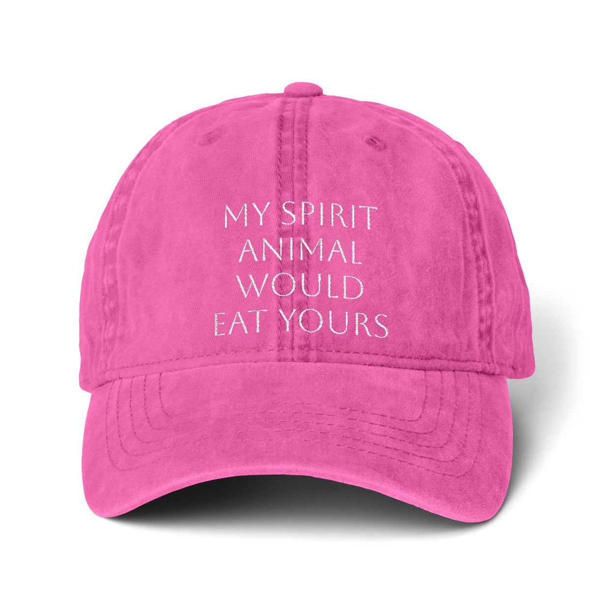 MY SPIRIT ANIMAL WOULD EAT YOURS-with decorative undervisor